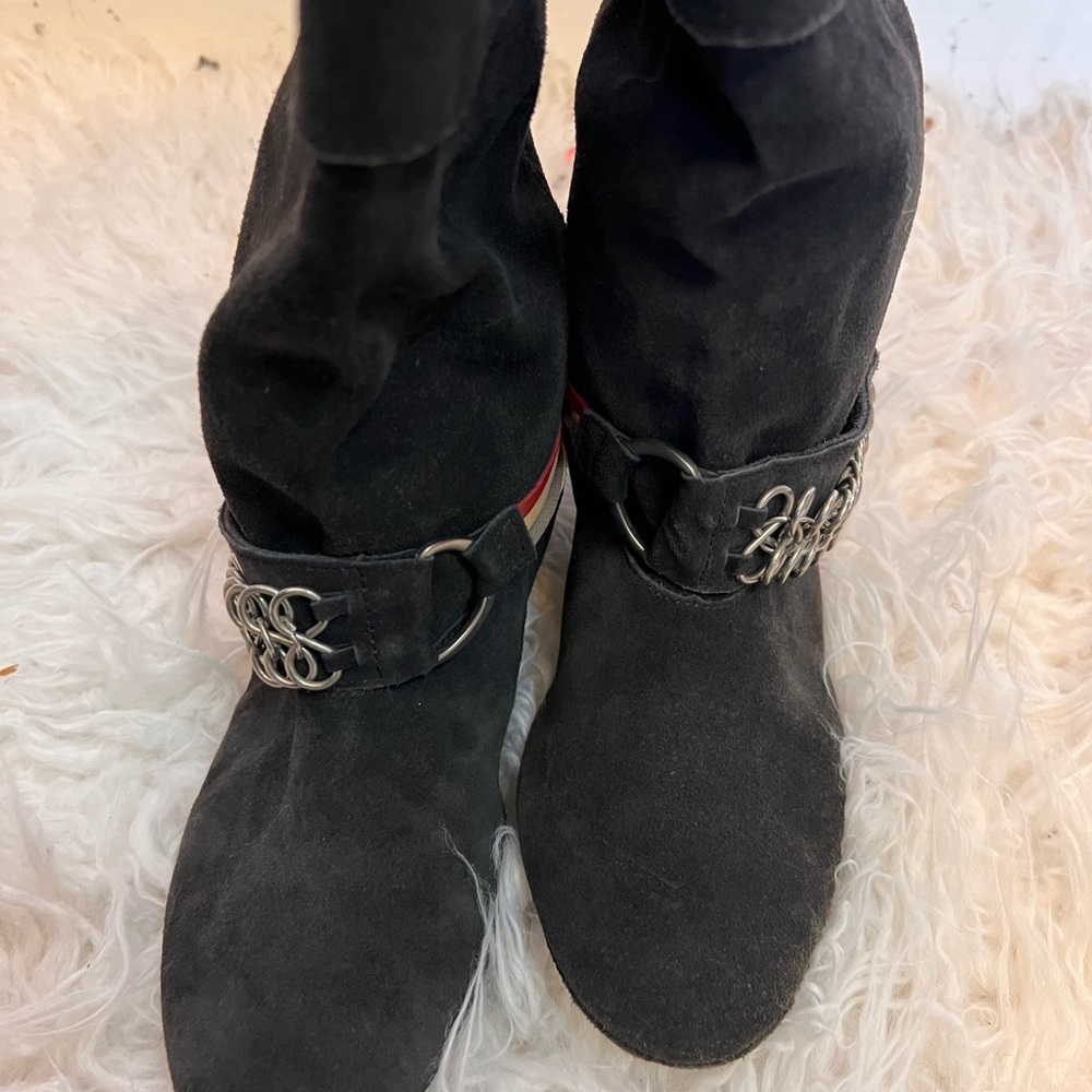 Isabel Marant for H&M suede tassled boots size 6.5 - Picture 11 of 12